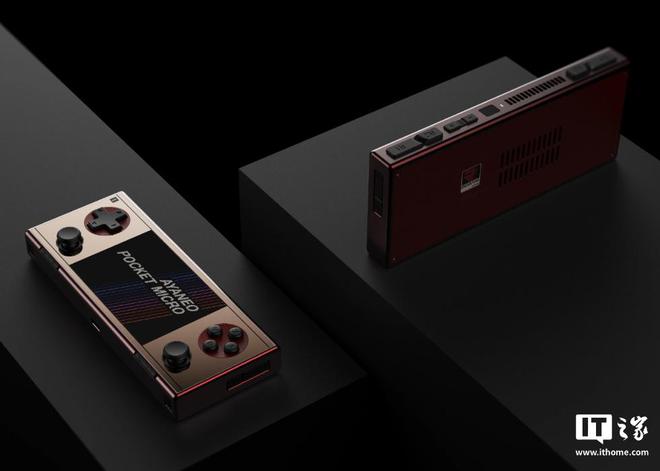 CRO 复古金限定版掌机发布预售 1699 元PP电子平台AYANEO Pocket MI(图2)